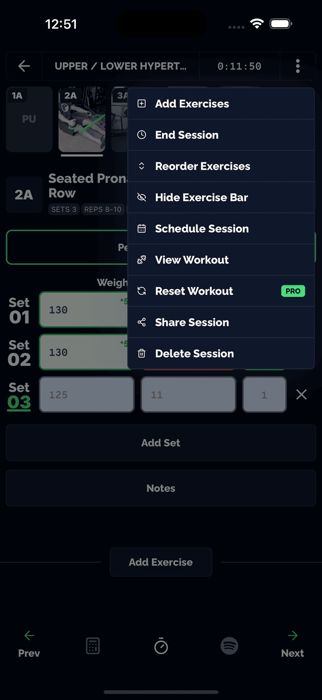 Narzędzia kalkulatorów w trakcie treningu