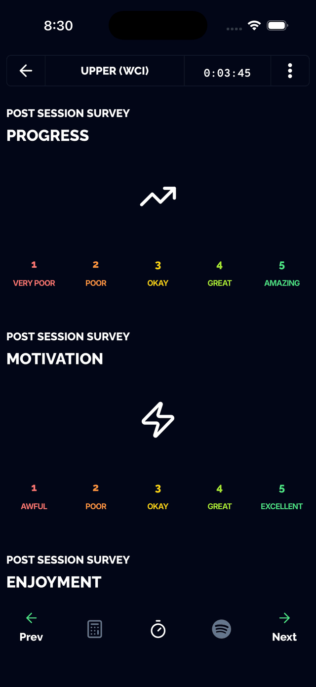 AI chat analyzing survey data